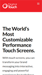 Mobile Screenshot of digitaltouchsystems.com